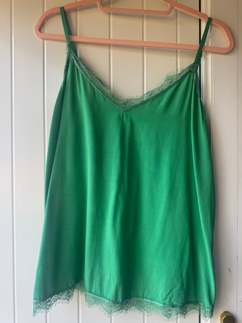 Suzy green cami Medium