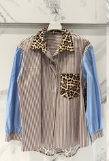 Carly striped shirt
