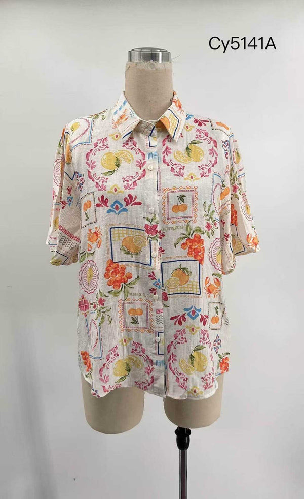 Rosie fruit bloom shirt
