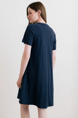 Terrace swing jersey dress