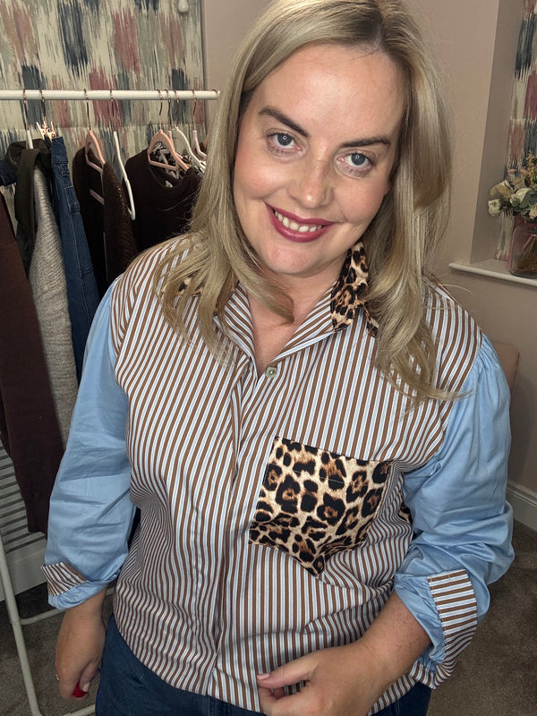 Carly striped shirt