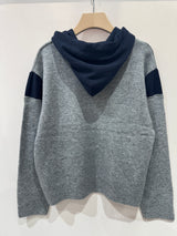 Sally knitted hoodie