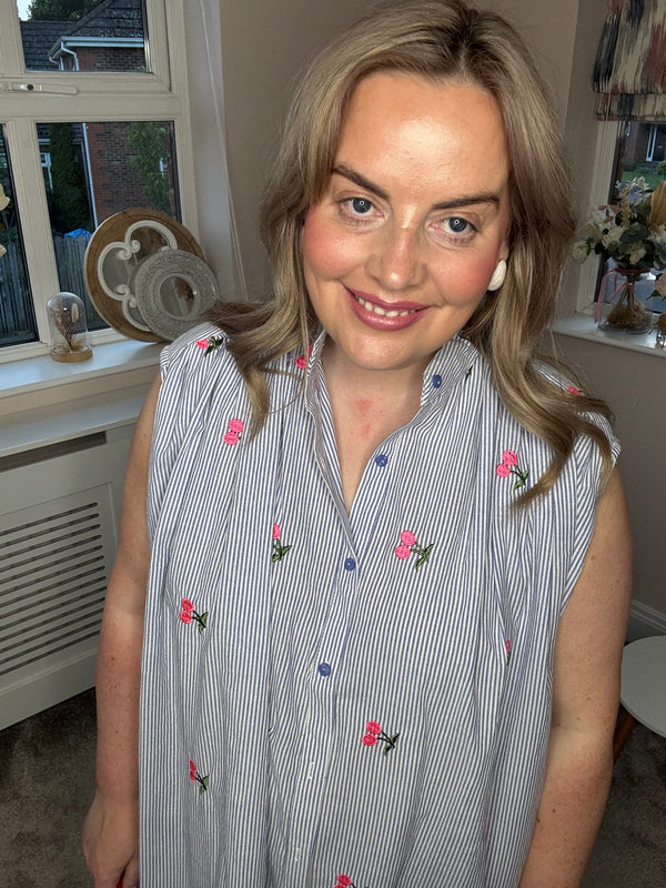 Jessie striped cherry shirt