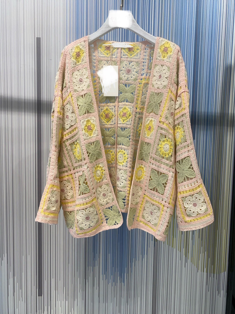 Cherie crochet cardigan