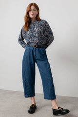 Charlie barrel leg denim trousers