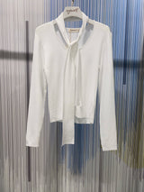 Chelsea knitted top white