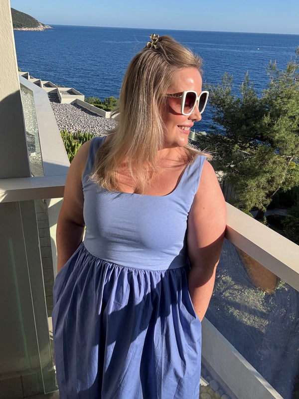 Jessie blue skies dress