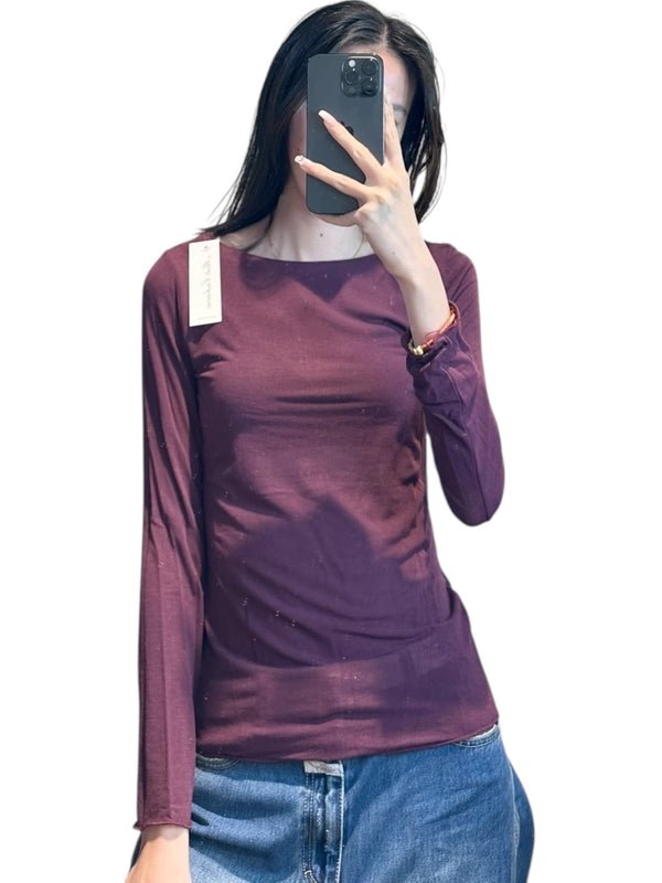 Star burgandy top