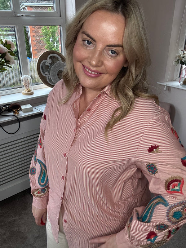 Jessie oriental shirt