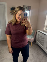 Less is more tee