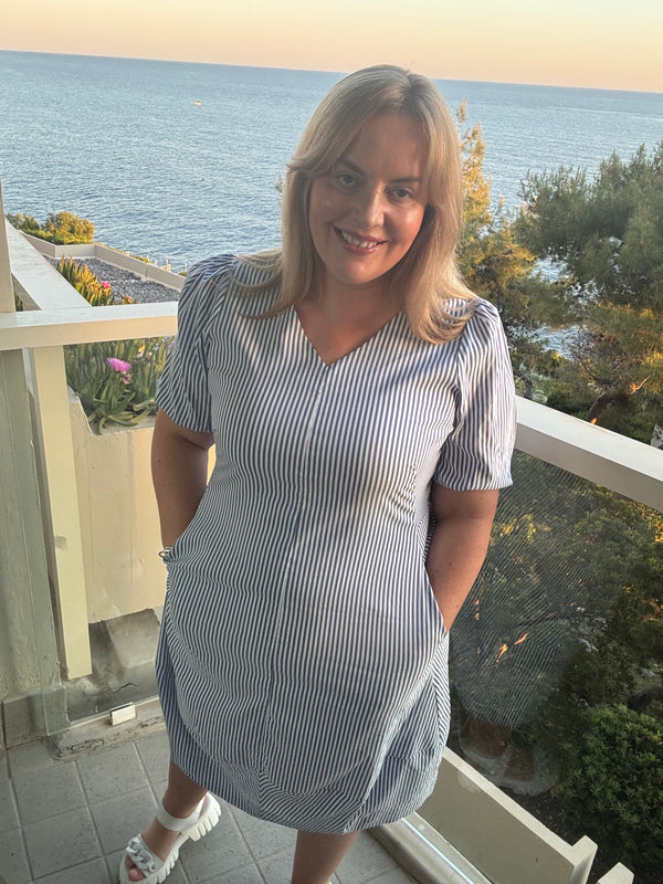 Abigail puff dress