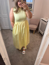 Jessie lemon drop  dress