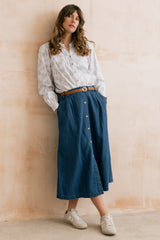 Holly denim skirt
