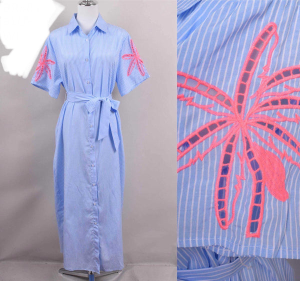 Jessie paradise shirt dress