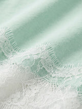 Maisie mint lace top