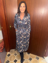 Anya midi shirt dress