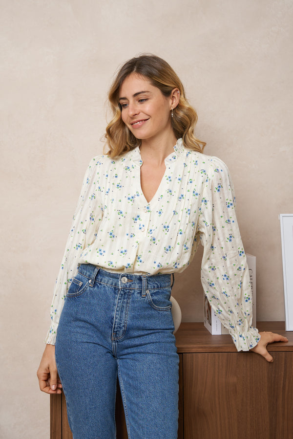 Khloe floral blouse