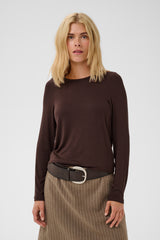 Nia T-shirt brown