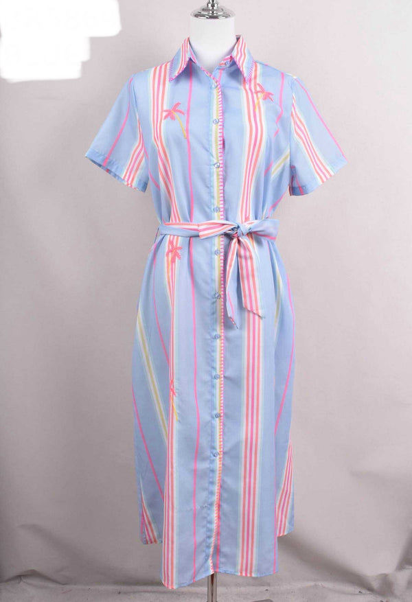 Jessie fluorescent shirt dress