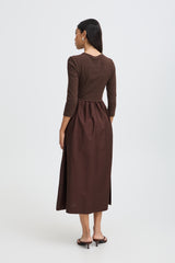 Sunnia brown dress