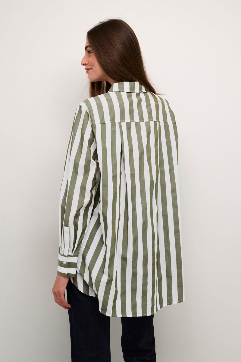 Alix shirt green mix