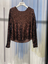 Chelsea longsleeve sparkle top