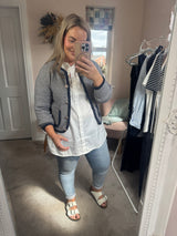 Millie grey cardi