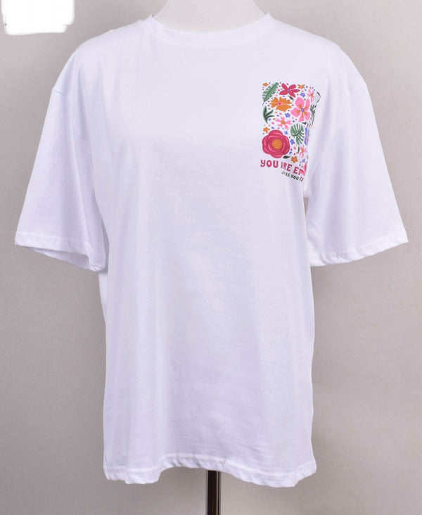Jessie enough tee Large