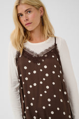 Dotty strappy top