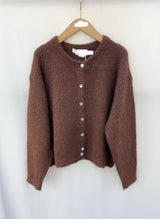 Khloe brown cardi