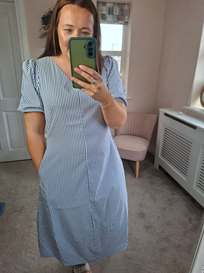 Abigail puff dress