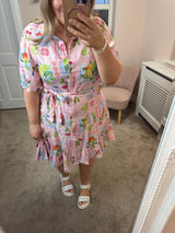 Khloe rose dress