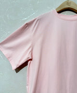 Goldie pink lace tee