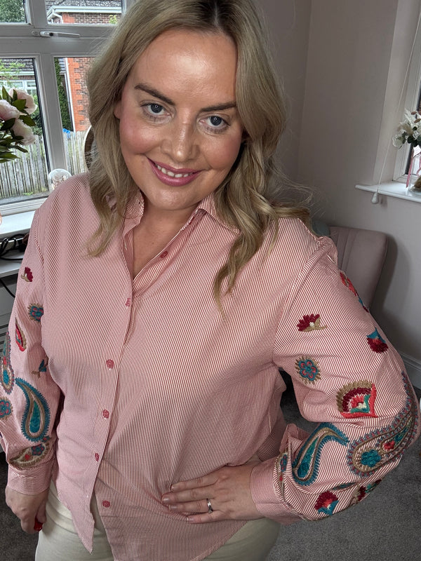 Jessie oriental shirt