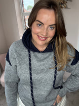 Sally knitted hoodie