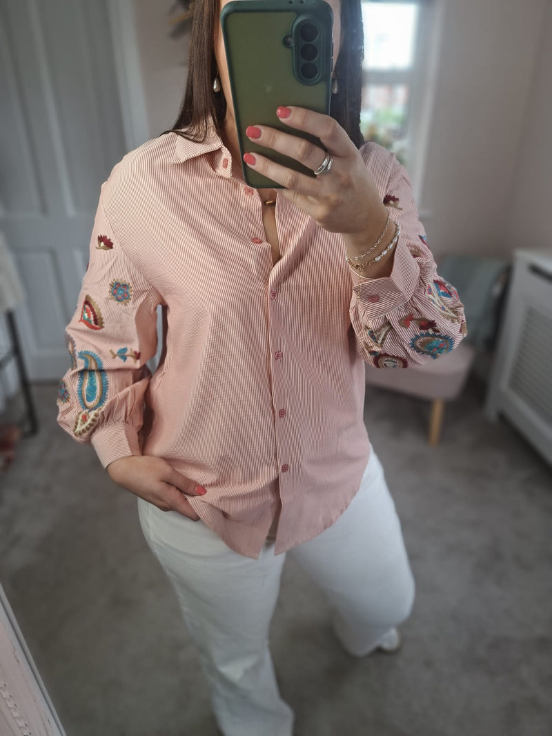 Jessie oriental shirt