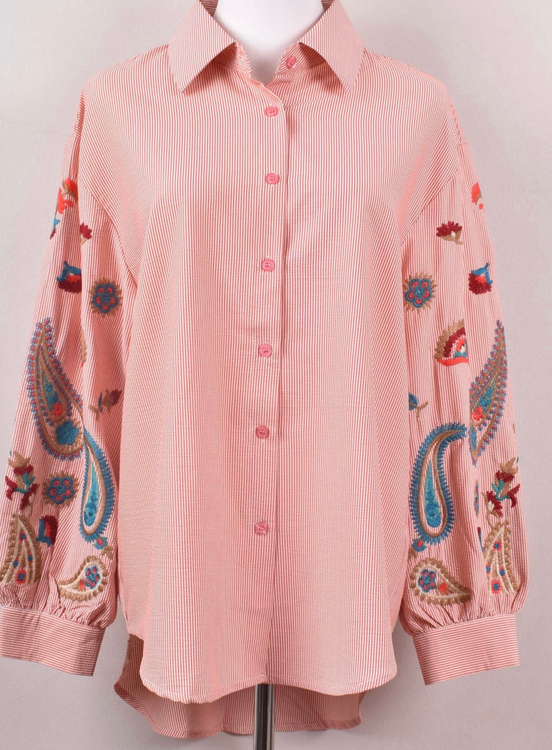 Jessie oriental shirt