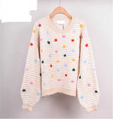 Jessie heart knit