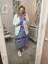 Maddy Pleated Skirt (s/m & m/l)