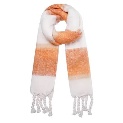 Cathy Scarf (Orange Colourway)